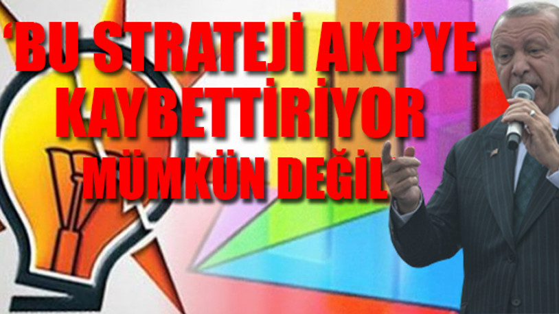 AKP'ye yakın anket şirketinin müdürü 'Erdoğan mevcut tabloyu tersine çevirebilir mi?' sorusuna cevap verdi