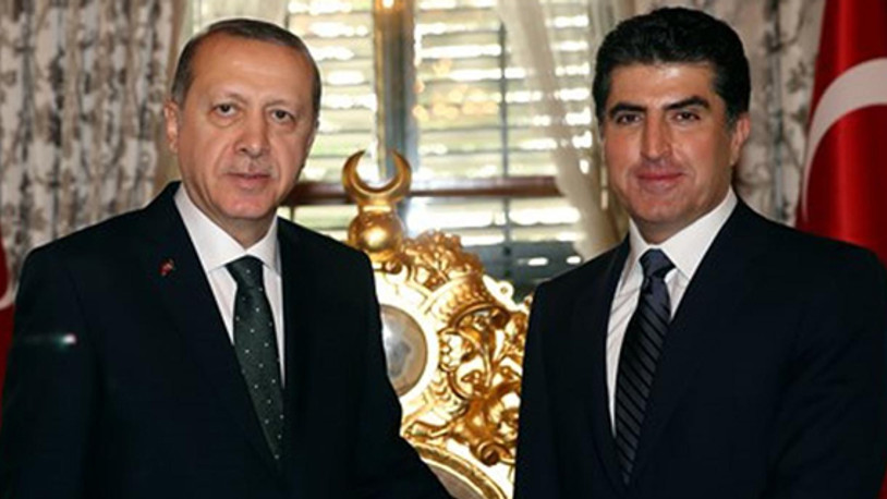 Barzani İstanbul'da... Erdoğan'la görüşecek