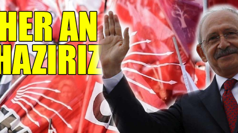 CHP kurmaylarından referandum hamlesi