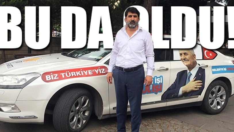 DSP adayı, Binali Yıldırım için sokak sokak geziyor