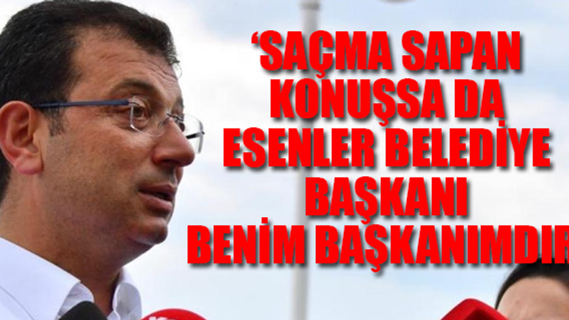 Ekrem İmamoğlu: Genel sekreterimiz hazır, AK Partililerle de çalışırım