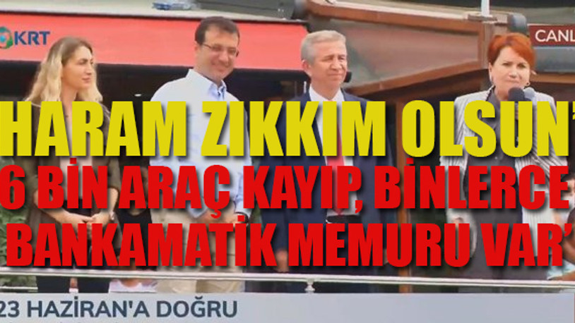 İmamoğlu, Yavaş, Akşener Çatalca'yı salladı