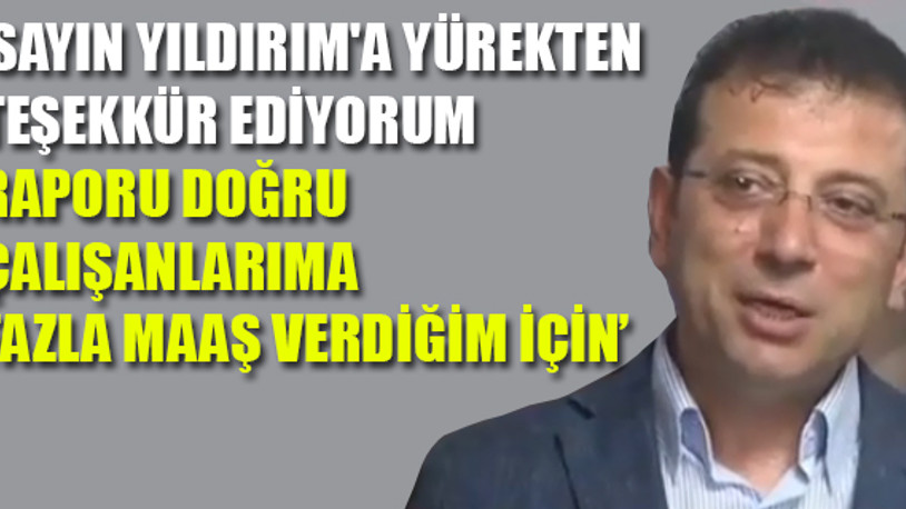 Ekrem İmamoğlu'ndan flaş Beylikdüzü ve Sayıştay Raporu açıklaması
