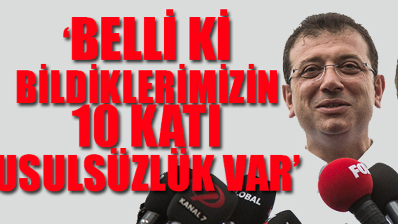 İmamoğlu: 24 Haziran’dan sonra İBB’de ne olduğunu açıklayacağım
