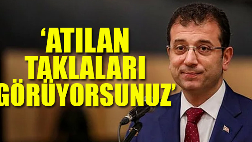 İmamoğlu: 'Olan' diplomamla ilgili haber yapmışlar