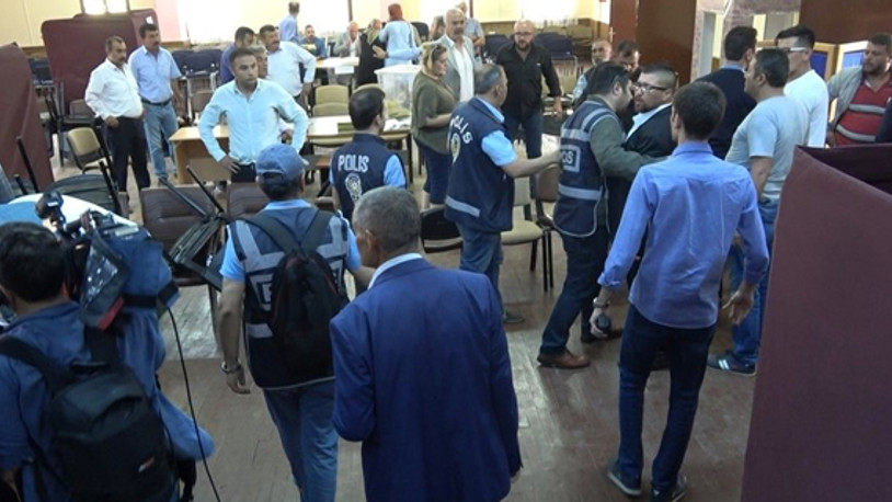 Keskin'de AKP'liler ve İYİ Partililer arasında tartışma