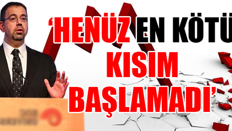 Prof. Acemoğlu'ndan 'ekonomik kriz' değerlendirmesi