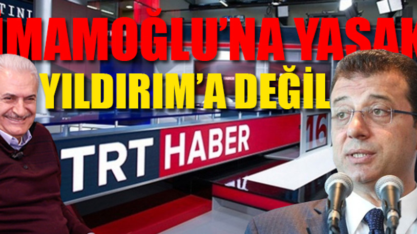TRT'den bir Ekrem İmamoğlu skandalı daha...