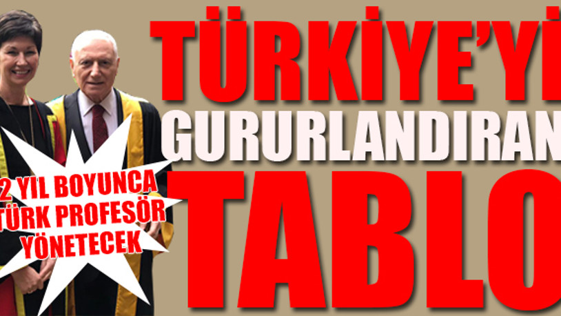 Türk Bayrağı'nı tıp dünyasının zirvesinde dalgalandırdı