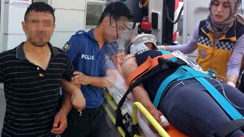 19 yaşındaki kadın, 'kesik boğazıyla' balkondan atlayıp komşularından yardım istedi