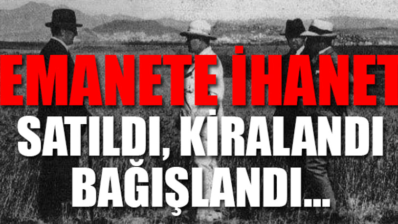 Atatürk Orman Çiftliği'nin içler acısı hali...