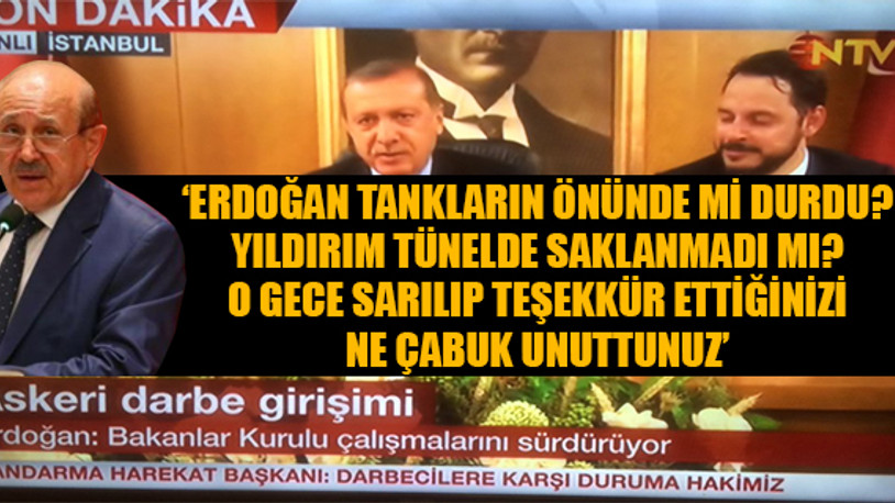 Burhan Kuzu'nun 15 Temmuz açıklamasına öyle bir yanıt geldi ki...
