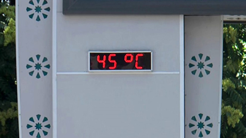 Gaziantep'te, termometreler 45 dereceyi gördü!