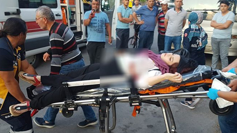 Hamile eşine kurşun yağdırdı