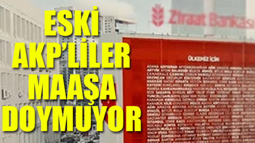 Kamu bankaları, AKP'li isimlerin arpalığı oldu!