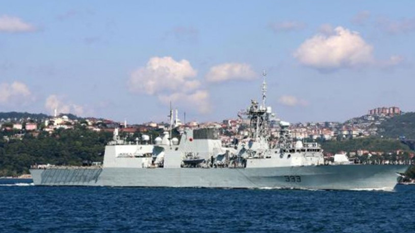 NATO savaş gemisi Karadeniz'den ayrıldı