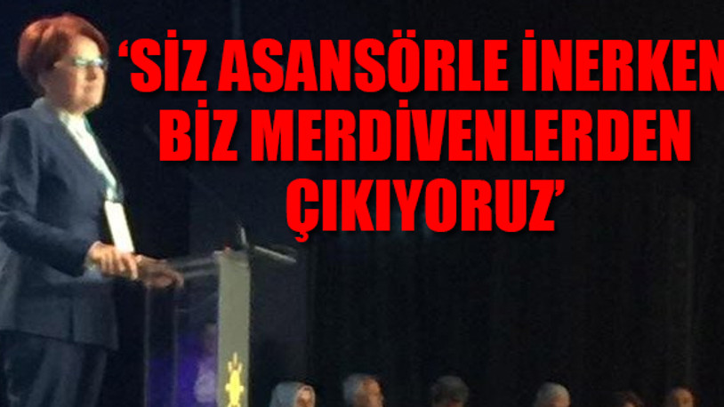 Akşener, Erdoğan ve Bahçeli'yi fena 'ti'ye aldı