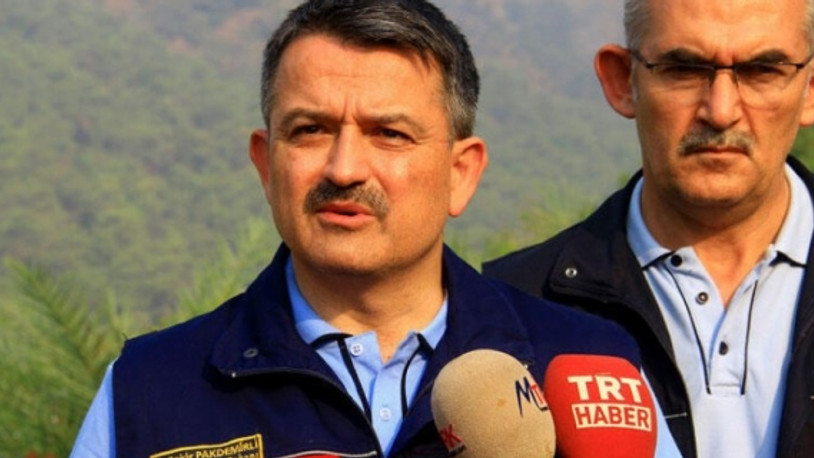 Bakan Pakdemirli: İlk defa bir gece uçuşuyla yangını koordine edeceğiz