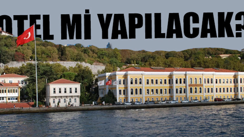 Boğazın en güzel yerlerinden birinde olan Galatasaray Üniversitesi'nde yine yangın