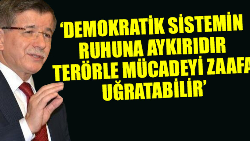 Davutoğlu'ndan çok sert kayyum eleştirisi