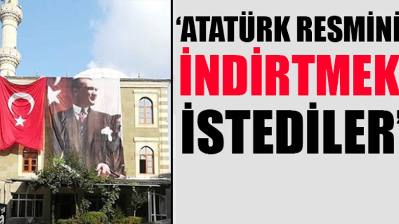 Diyanet'ten ikinci Atatürk skandalı... Camideki resmine tahammül edemediler
