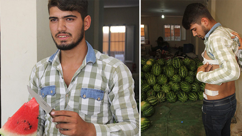 'Kabak çıktı' dedi, karpuzu aldığı satıcıyı bıçakladı