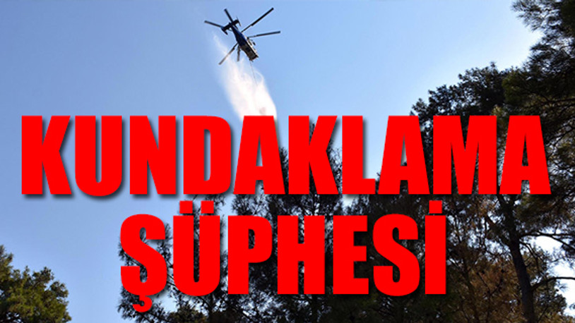 Marmaris'te aynı noktada 'son 4 günde üçüncü orman yangını'