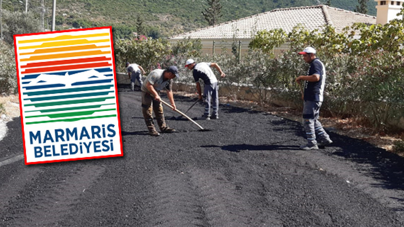 Marmaris'te fen işleri hız kesmiyor