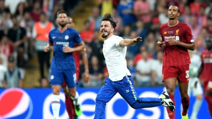 Süper Kupa’da sahaya giren kişinin kim olduğu belli oldu