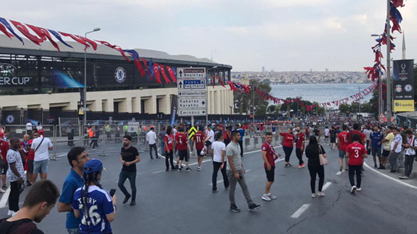 UEFA Süper Kupa finali ardından 12 yabancı ve 13 Türk gözaltına alındı