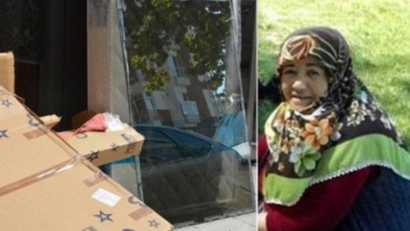 Üzerine, binadan cam düşen kadın yaşamını yitirdi