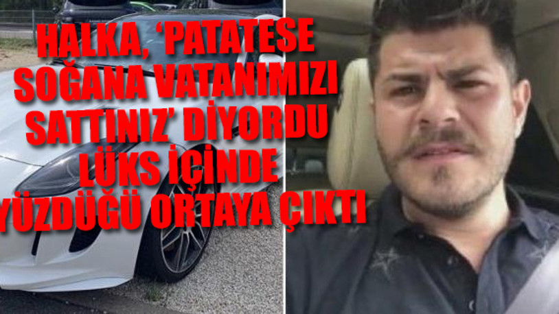 Vatandaş krizde AKP'li troll lüks araç sefasında