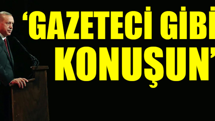 Erdoğan bu sefer ABD'de Fox muhabirine sert çıktı
