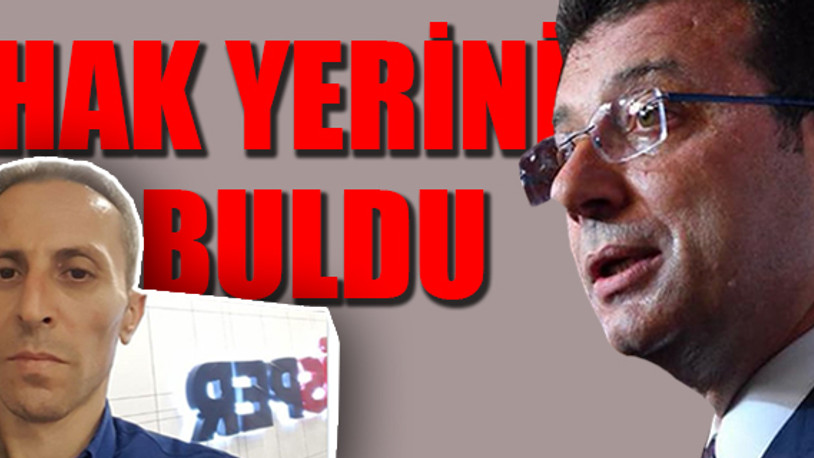 İmamoğlu'na bağış yaptığı için işten kovulmuştu!