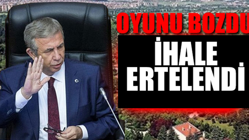 Mansur Yavaş'tan TOKİ hamlesi