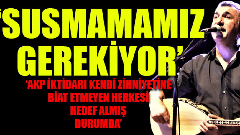 Sanatçı Ferhat Tunç hakkında çıkarılan yakalama kararına isyan etti