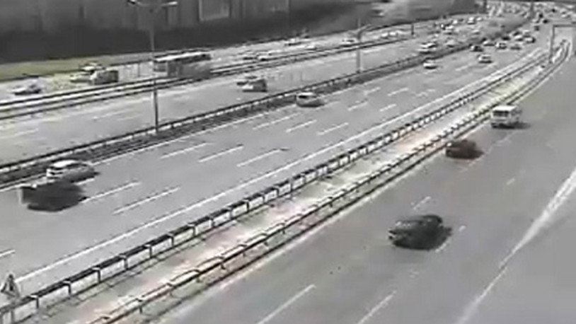 TEM Otoyolu'nda makas atan şüpheliler yakalandı