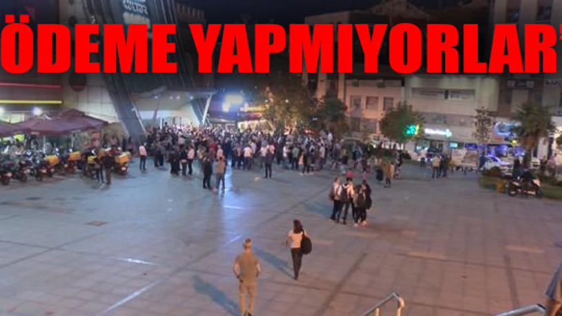 AKP'li belediyeye protesto