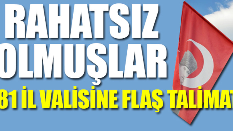 Atatürk'lü Türk bayrakları engelleniyor mu?