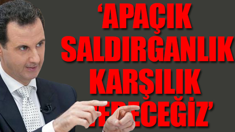 Beşar Esad'dan ilk açıklama