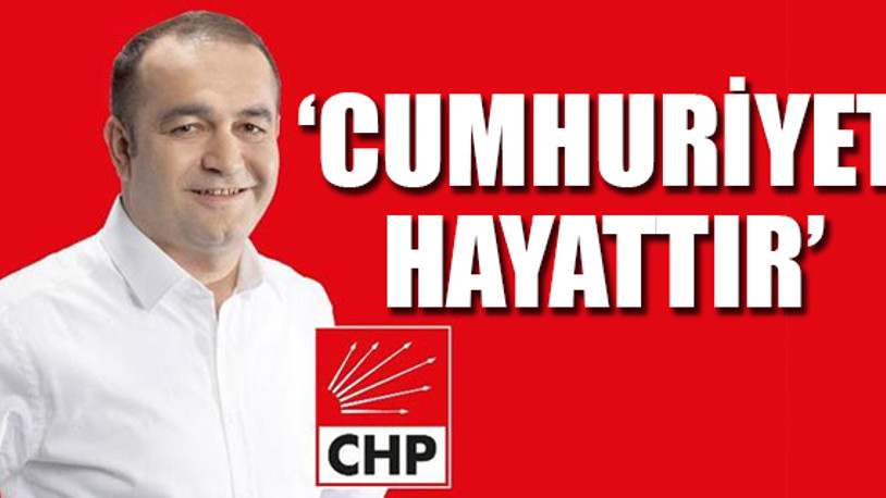 CHP'li Karabat'tan 29 Ekim mesajı!