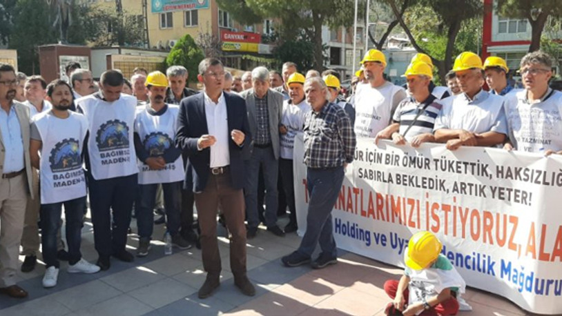 CHP'li Özel: Vali, Soylu’dan aldığı talimatla Jandarmayı madencinin karşısına koydu