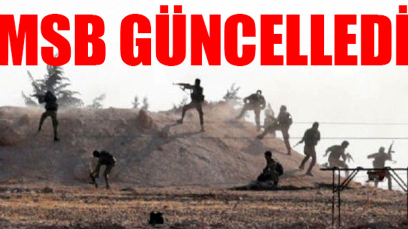 'Etkisiz hale getirilen PKK/YPG'li sayısı 673'