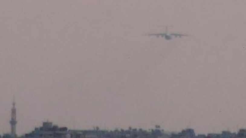 Kamışlı'da Rus uçağı hareketliliği
