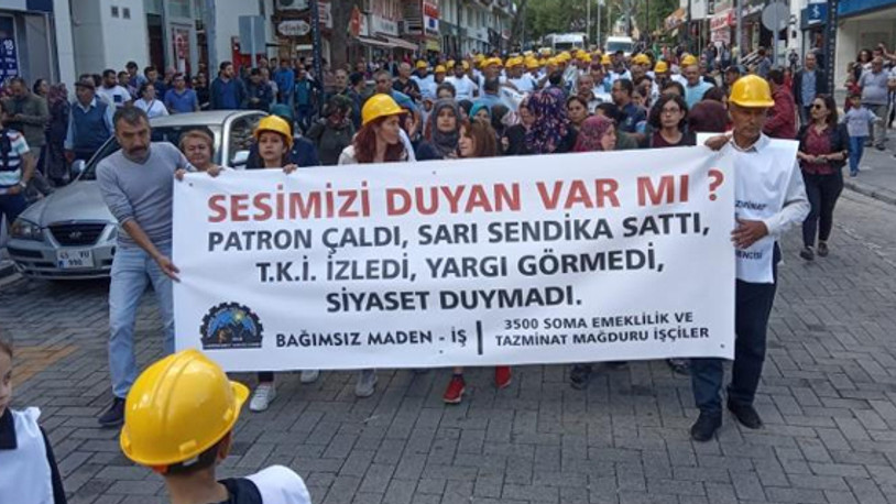 Madenciler hakları için Ankara'ya yürüyor
