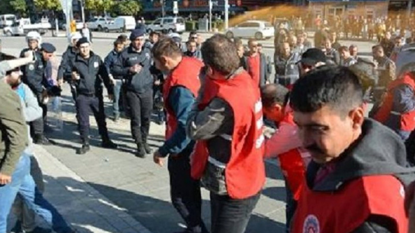 Eskişehir'de polisten işçilere gazlı, coplu acımasız müdahale