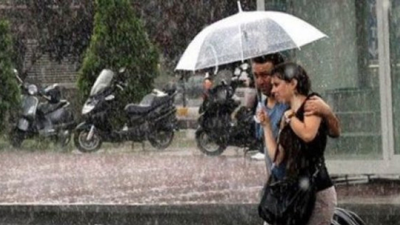 Meteoroloji'den sağanak yağmur uyarısı