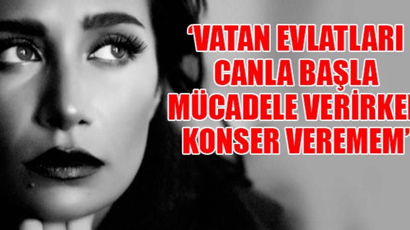 Sıla, konserlerini iptal etti