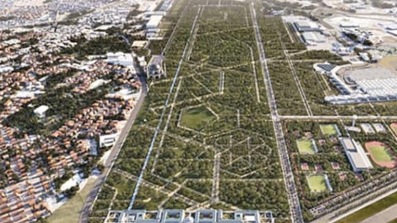 Atatürk Havalimanı’na ‘külliye konsepti’nde millet bahçesi