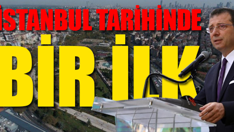 Ekrem İmamoğlu 'temel atmama' töreni gerçekleştirdi